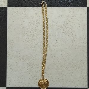 Lexi Jewelry Palm Tree Gold Color Necklace